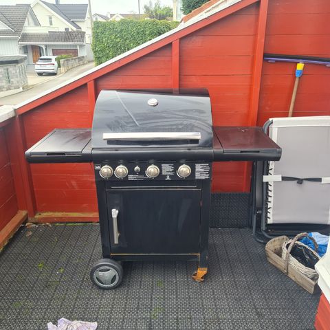 Grill med komfyr