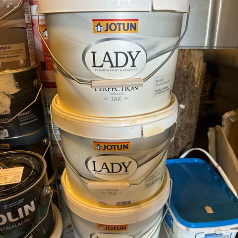 Lady Perfection 3x10 liter KOKOS maling. Feilkjøp.