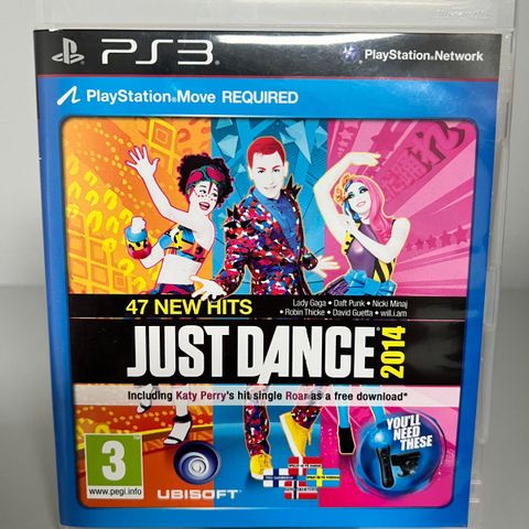 PlayStation 3 spill: Just Dance 2014