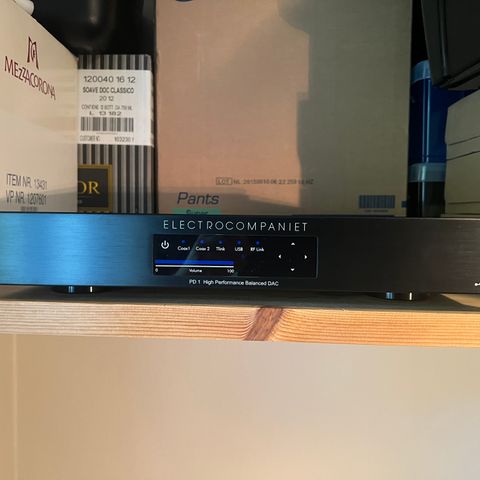 Electrocompaniet P1 DAC.