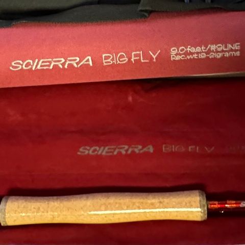 Scierra Big Fly firedelt fluestang 9 fot snøreklasse #9