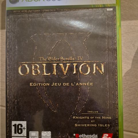 The Elder Scrolls IV, Oblivion, Edition Jeu De L'Annee (French version)