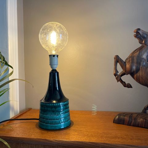 Vintage keramikklampe