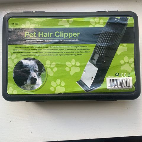 Dyreklippemaskin / Pet hair clipper