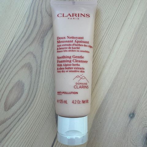 Clarins cleanser