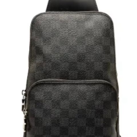 Louis Vuitton Avenue Sling Leather Bag