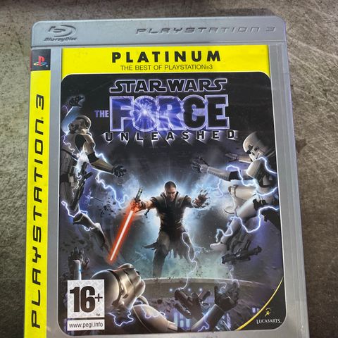 Star Wars The Force Unleashed Platinum ps3