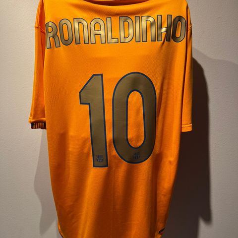 Barcelona 2006/08 Fotballdrakt - Ronaldinho 10