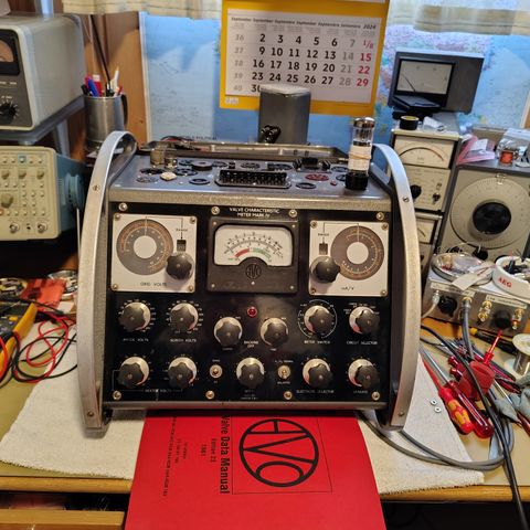 AVO Mk IV Valve Characteristics Meter (RØR TESTER) Reservert.