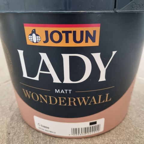 Maling Industrial Blue - Jotun Lady Wonderwall matt 5455