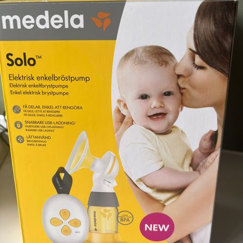 Medela solo elektrisk brystpumpe