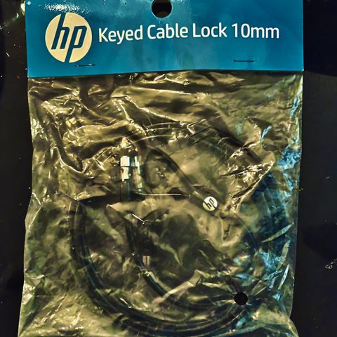 2 stykk HP Key Lock 10 mm - Security