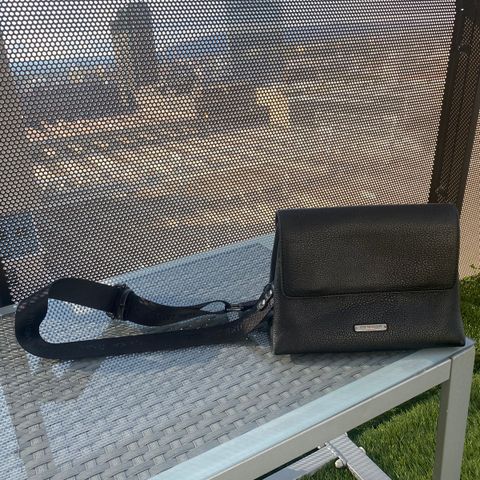 Black cross body bag