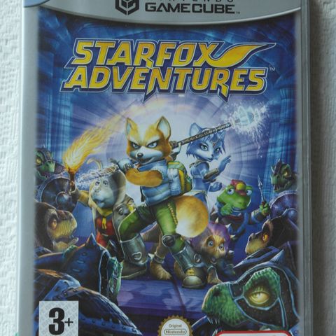 Starfox Adventures (Player's Choice) -Nintendo Gamecube PAL komplett