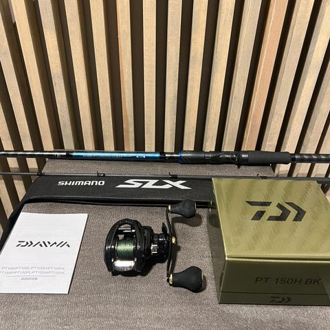 Daiwa snelle og shimano stang