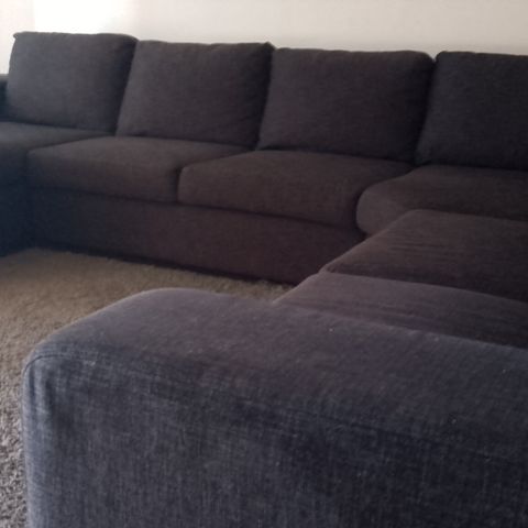 Stor 6 sitteplass U-Sofa