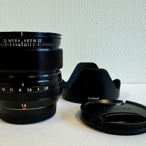 Fujifilm Fujinon XF 14 f/2,8 R. Fritt levert..