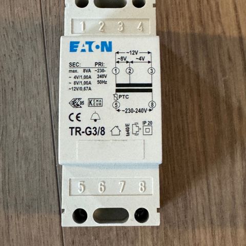 Eaton Ringetrafo TR-G3/8 4-12V