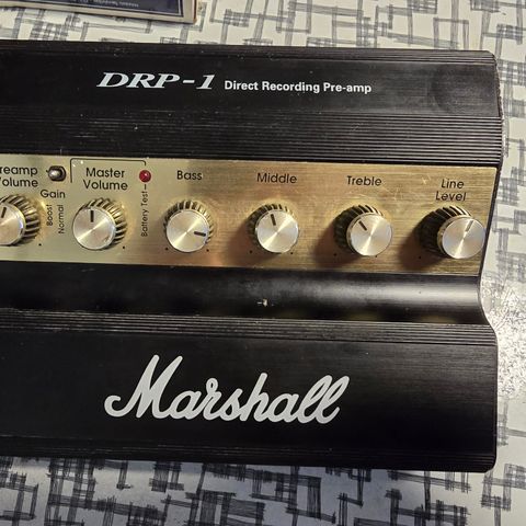 Marshall Drp-1 preamp