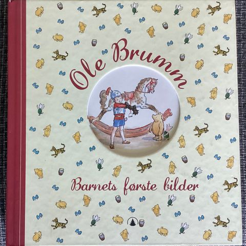 OLE BRUMM - BOK/FOTOALBUM. H.26,5 cm B. 25 cm, veier 560 gr. 32 sider. Nytt.