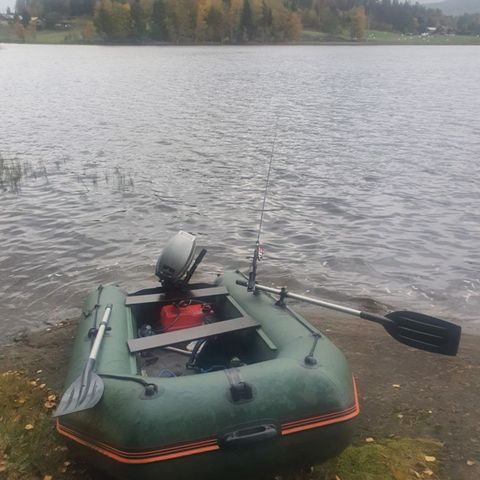 rubber boat kolibri 3.30m with 10hp 2stroke engine