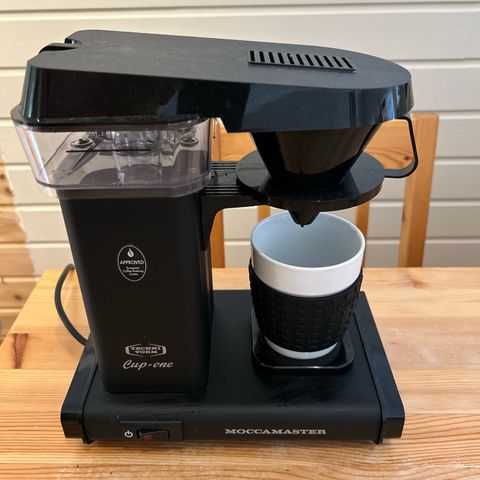 Moccamaster Cup One kaffetrakter (sort)