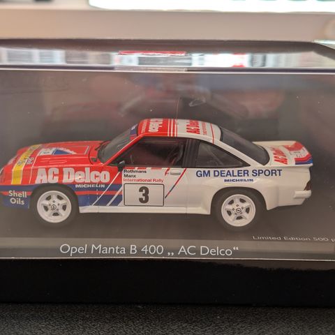 Opel Manta gr.B 400 Rally 1984 ( 1/43 )