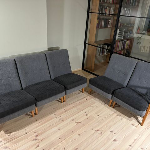 Design-sofa fra 50-tallet