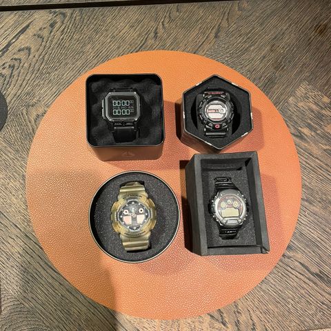 Klokker fra G-shock, Nixon og Wjaga