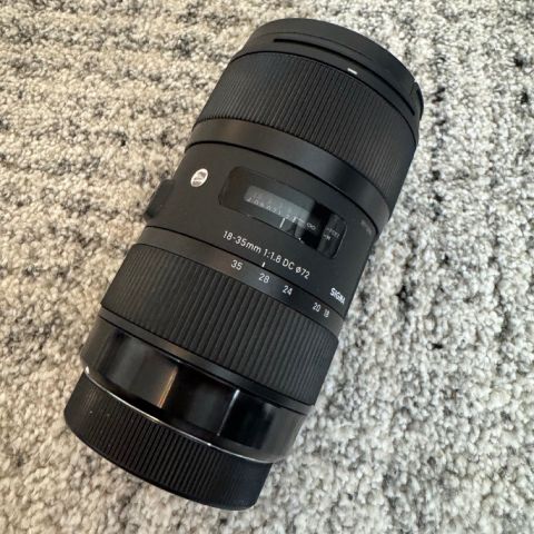 Sigma 18-35mm f/1.8