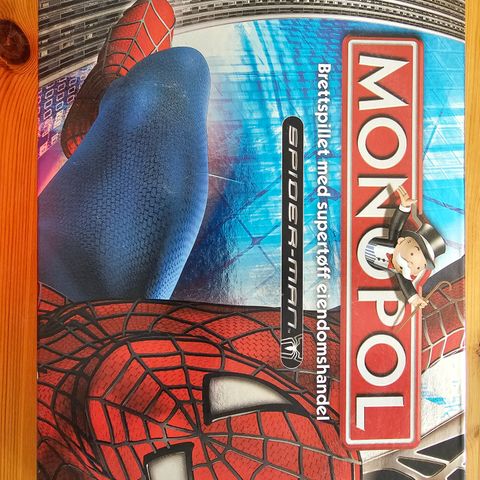 Spidermann Monopol! Limited edition.