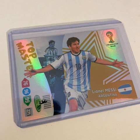 Lionel Messi - Panini World Cup 2014 Top Master