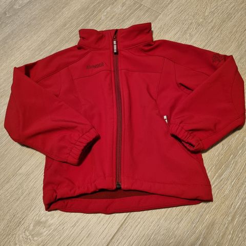 Bergans softshell jakke str 98