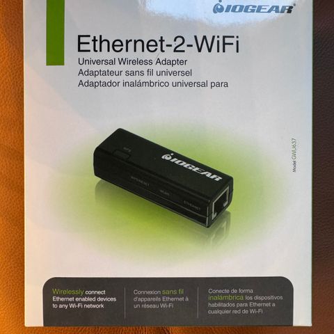 Iogear Ethernet-2-WiFi Universal Wireless Transmitter