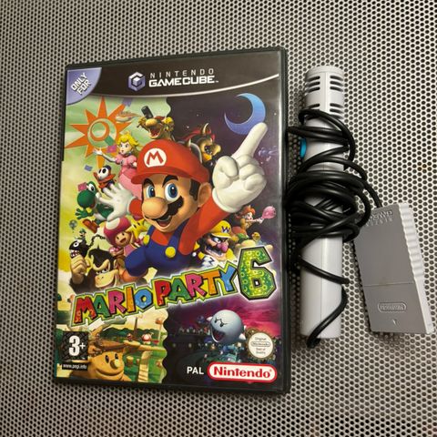 Mario Party 6 Nintendo Gamecube m Mikrofon