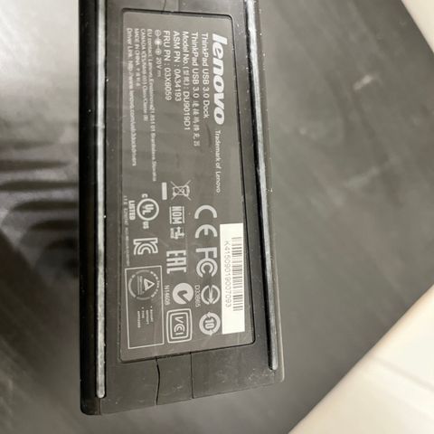 Lenovo ThinkPad USB 3.0 Dock