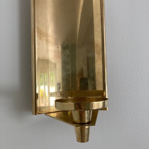 Drangsgaard/John Gulbrandsrød for Design Product Norway sconce i messing