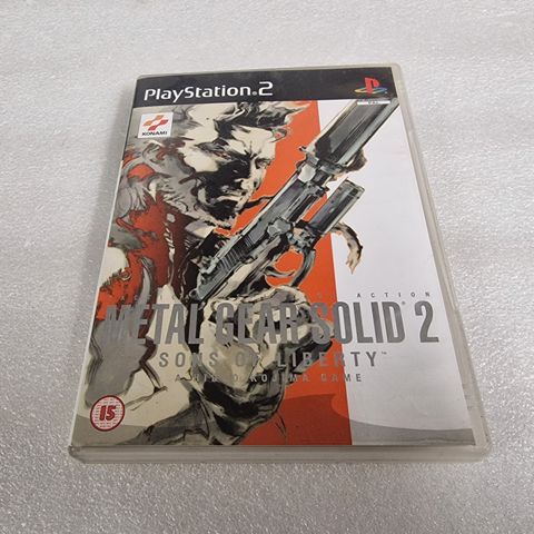 Metal Gear Solid 2 Sons Of Liberty Playstation 2