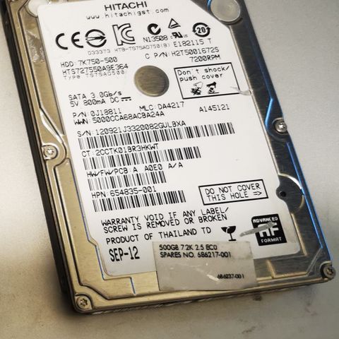 Hdd 500GB