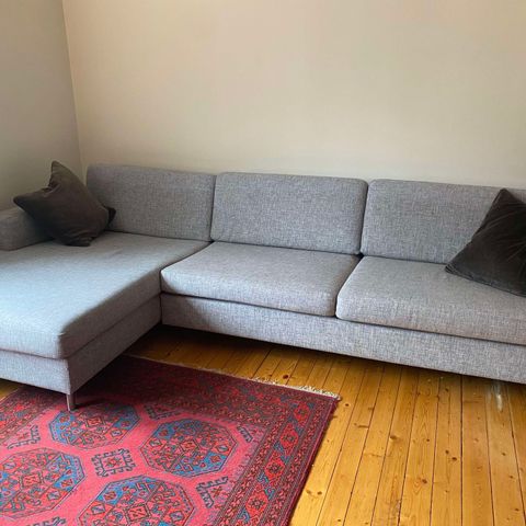 Bolia Scandinavia Sofa 3½-seter med sjeselong – venstre