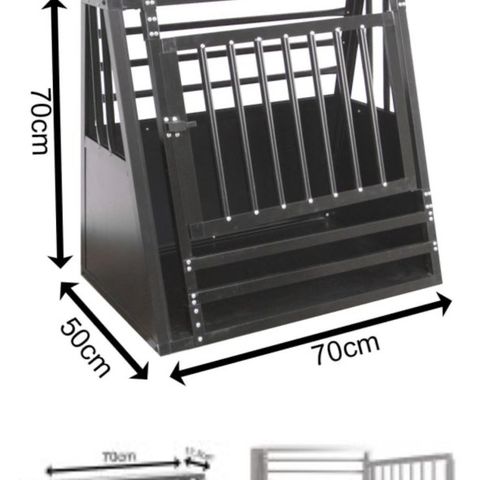 Safecrate hundebur medium