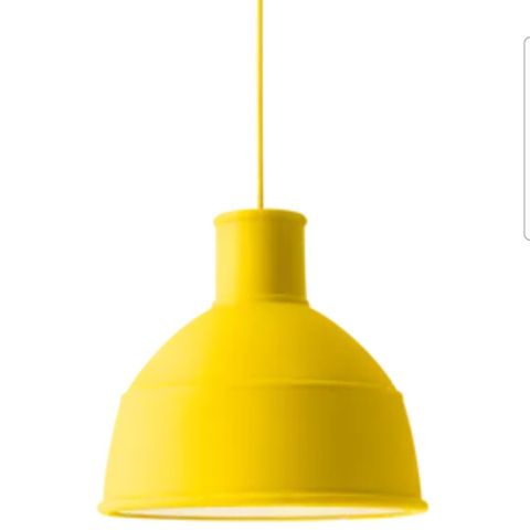 Muuto gul taklampe. Har 2 stykk.