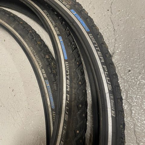 Schwalbe marathon winter plus piggdekk, 28" x 1,60"