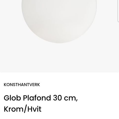 Stilig designerlampe