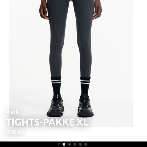 Tights-pakke str XL