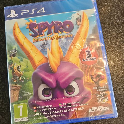 Spyro reignited trilogy, ny og uåpnet