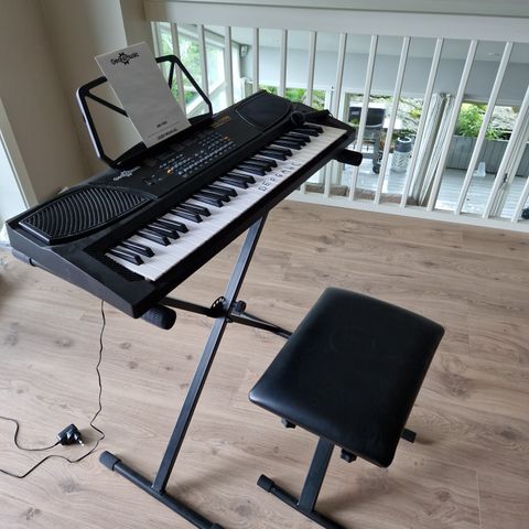 MK-1000 Bærbart Keyboard med 54 Tangenter fra Gear4music