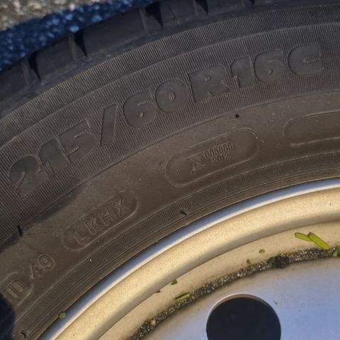 4 stk Michelin 215/60/R16 sommerdekk