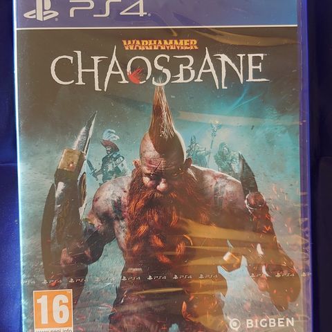 Warhammer chaosbane til Ps4. (NYTT)