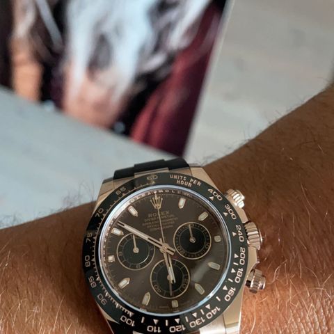 2021 ROLEX DAYTONA "SJOKOTONA" 116515LN NORSK/KOMPLETT